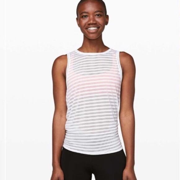 Lululemon Women's Tie In Back Petal Tank Top - Picture 1 of 7